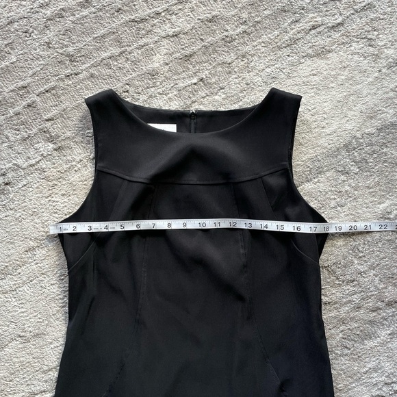 Alyx Sleeveless Black Sheath Dress | 12 - Picture 5 of 7
